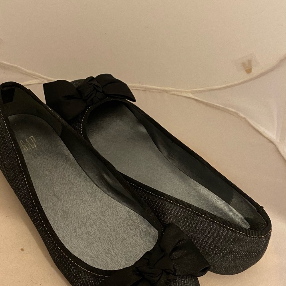 GAP DENIM FLAT SHOES - Picture 2 of 4